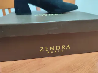 Botines negros tacón