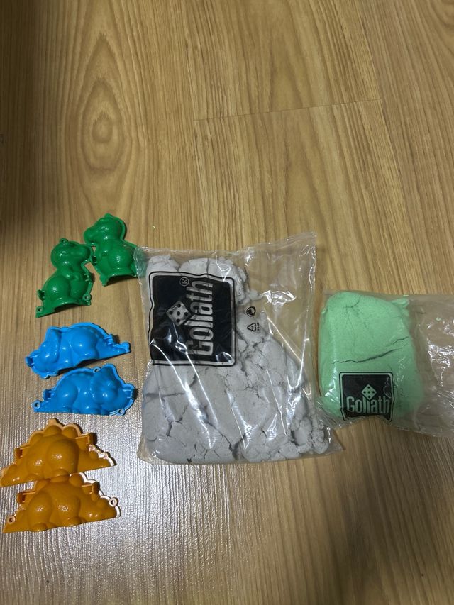 Arena Mágica Plastilina Goliath.