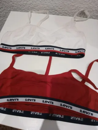 Lote 2 sujetadores Levi's 6-10 años