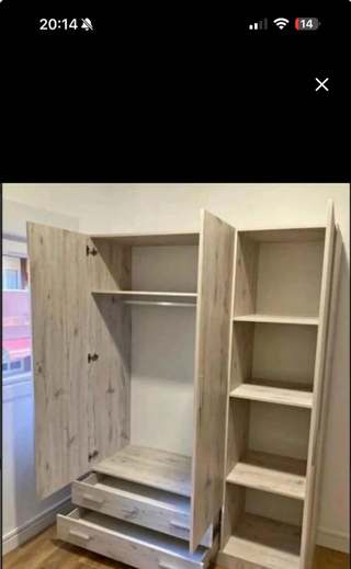 Nuovi armadi con montaggio opzionale