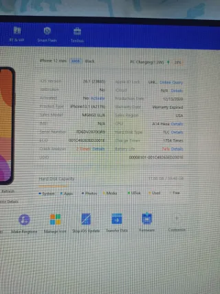 iPhone 12 mini negro