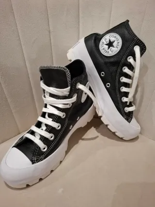 Converse Botas Negras Plataforma