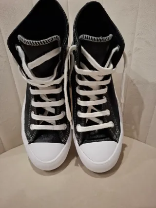 Converse Botas Negras Plataforma