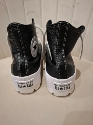 Converse Botas Negras Plataforma