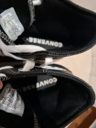 Converse Botas Negras Plataforma