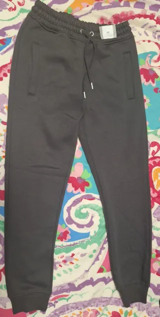 Pantalón chándal niño gris XS