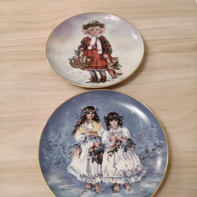 Lote 2 Platos Colección Leonardo