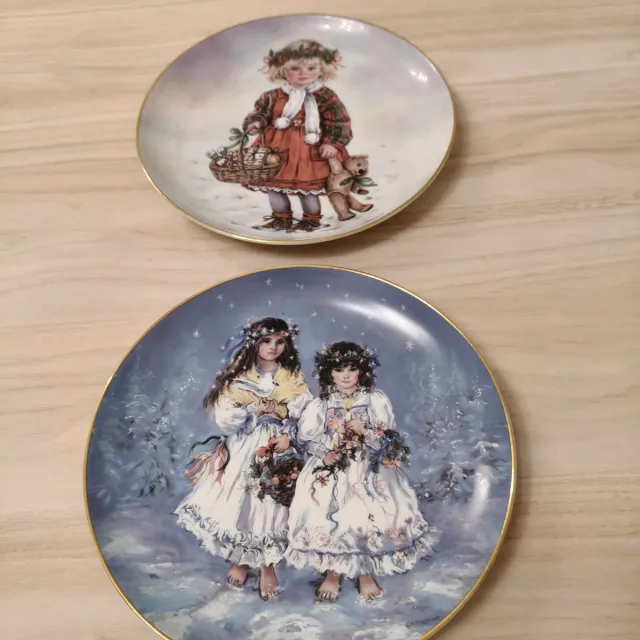 Lote 2 Platos Colección Leonardo