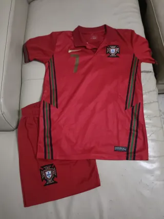 Equipación Portugal Ronaldo Talla M