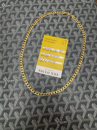Cadena Oro 18k nueva