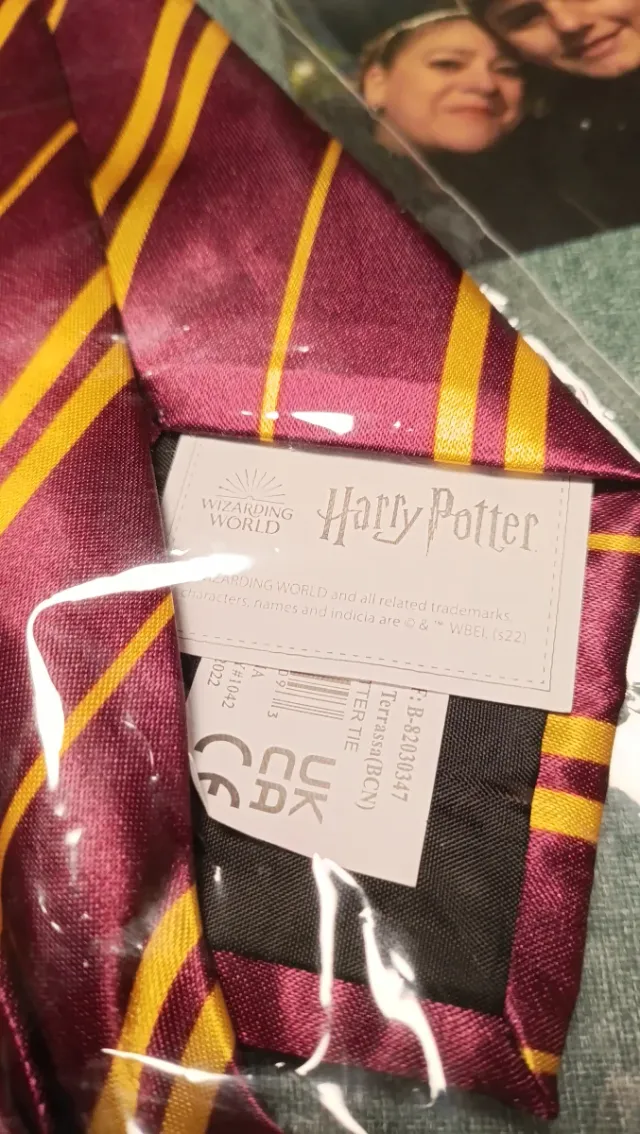 Corbata Harry Potter Gryffindor
