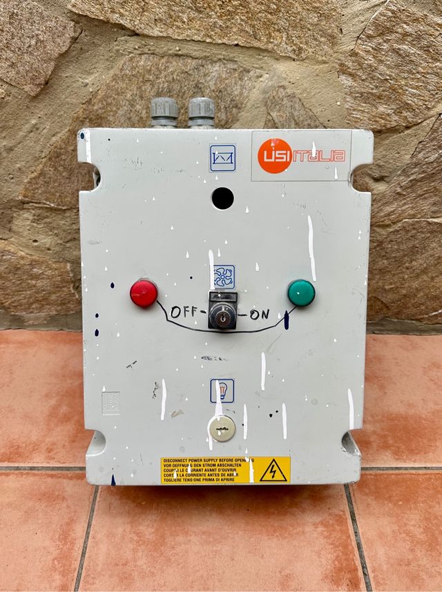 Armario eléctrico cabina de pintura USI Italia
