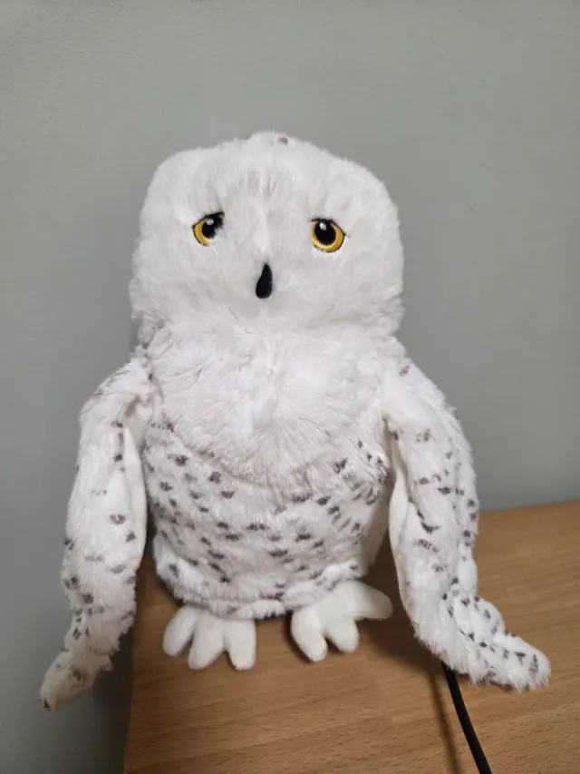 Peluche/Marioneta Hedwig Harry Potter