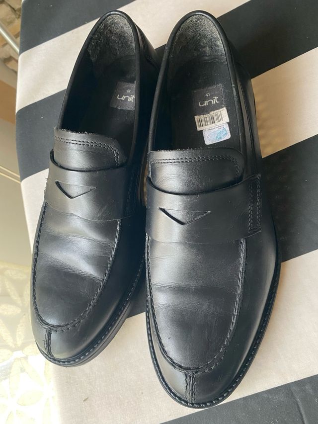 Zapatos de vestir UNIT talla 41 negros