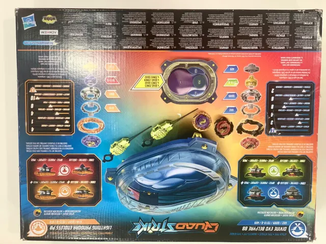 Beyblade QuadStrike set batalla Thunder Edge