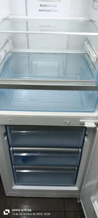 NEVERA COMBI BALAY NO FROST ENERGÍA A+