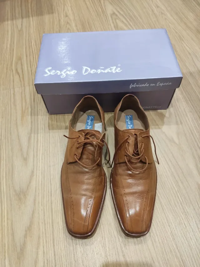 Zapatos de vestir Sergio Doñate cuero marrón