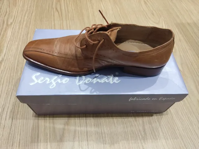 Zapatos de vestir Sergio Doñate cuero marrón