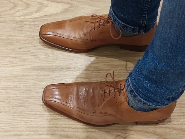 Zapatos de vestir Sergio Doñate cuero marrón