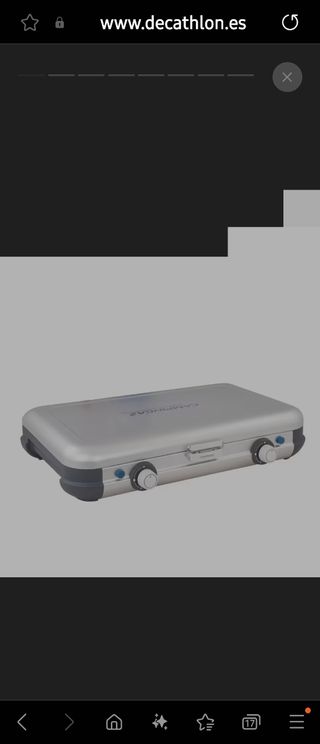 Fornello a gas Campingaz grigio