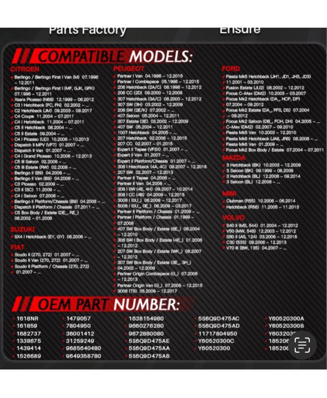 Válvula EGR con junta 161859 1618NR