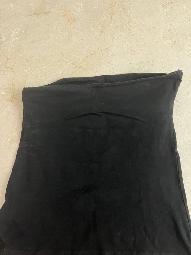 Dos tops negros talla OS