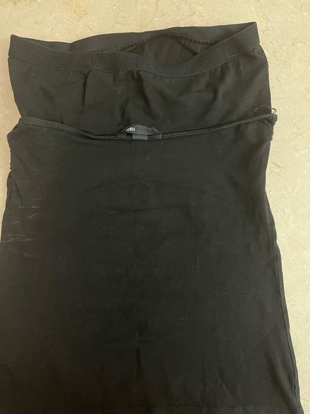 Dos tops negros talla OS