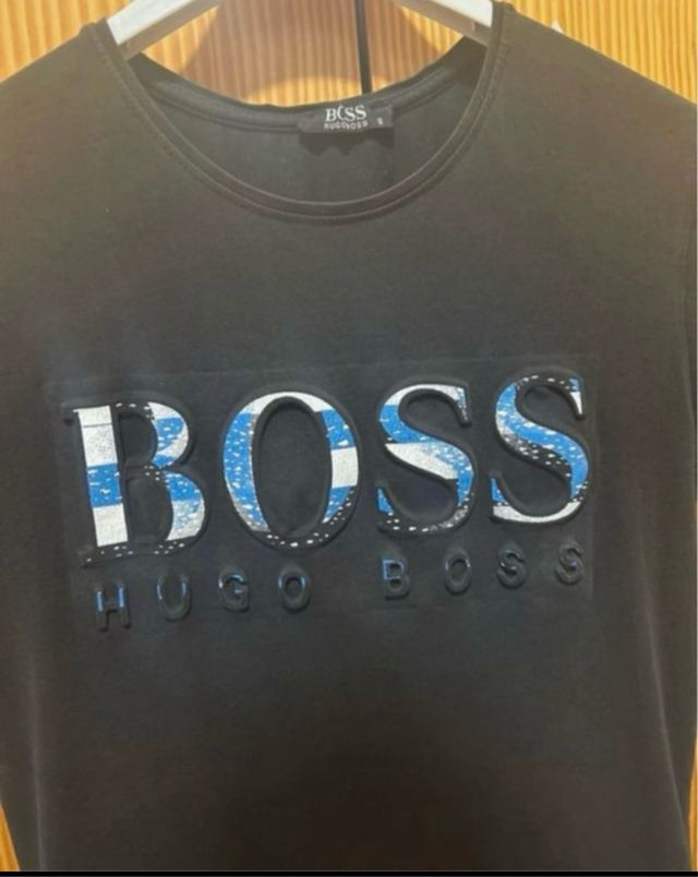 Camiseta BOSS Negra Talla S