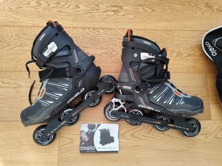 Patines en línea Oxelo Diavolo Talla 46 + bolsa