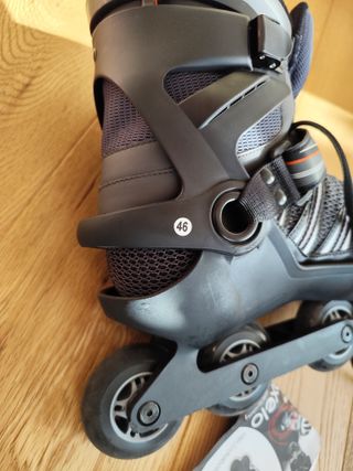 Patines en línea Oxelo Diavolo Talla 46 + bolsa