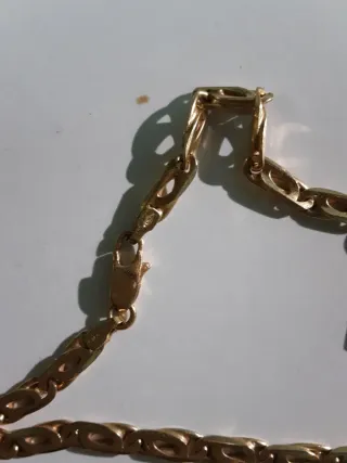 Collana oro 18k 750 con crocefisso