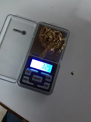 Collana oro 18k 750 con crocefisso