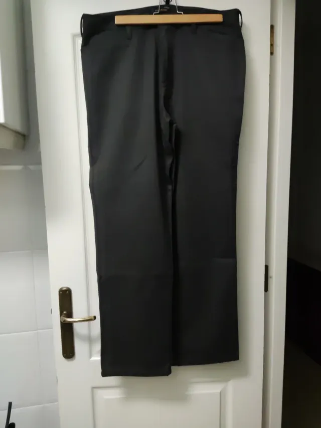 Pantalones de vestir grises para hombre a estrenar