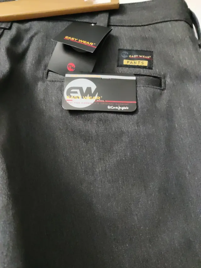 Pantalones de vestir grises para hombre a estrenar