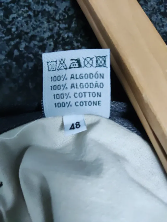 Pantalones de vestir grises para hombre a estrenar