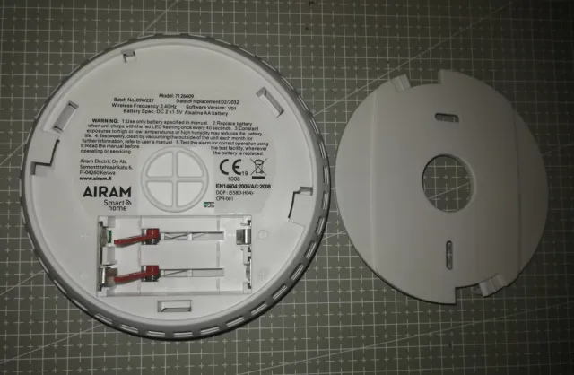 Detector de humo WiFi AIRAM Smart Home