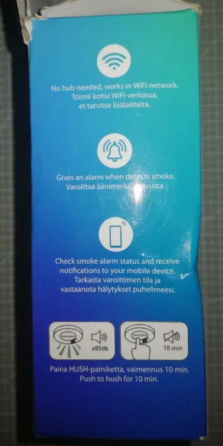 Detector de humo WiFi AIRAM Smart Home