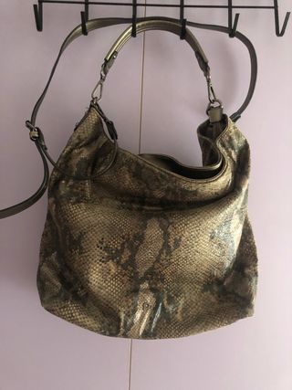 Bolso Dayaday grande piel serpiente