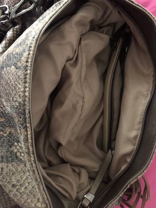 Bolso Dayaday grande piel serpiente