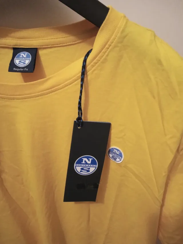 Camiseta North Sails Amarilla Talla L