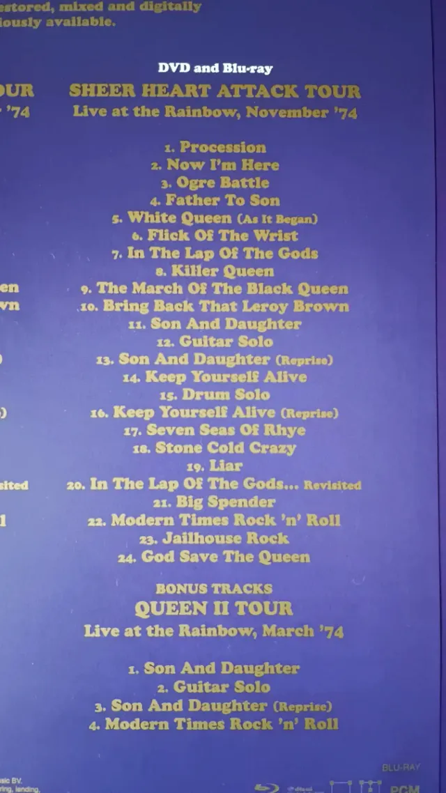 Queen - Live at the Rainbow '74 Box Set