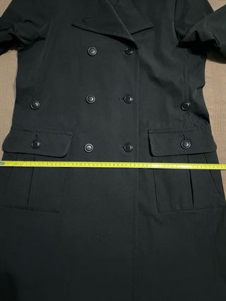 Comptoir des Cotonniers Gabardina Negra Talla L