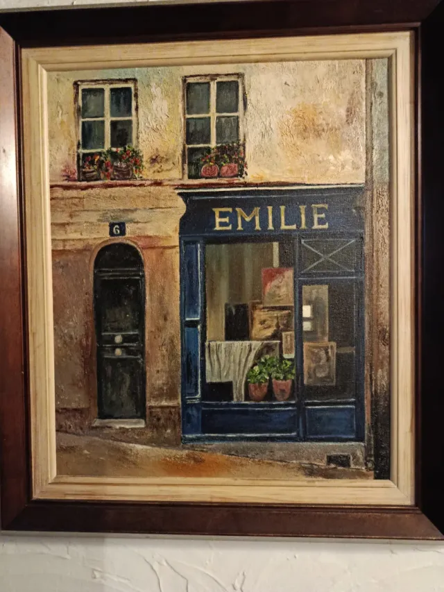 Cuadro al óleo Vins de Bourgogne