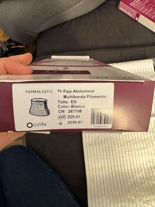 2 Fajas Abdominales talla XL
