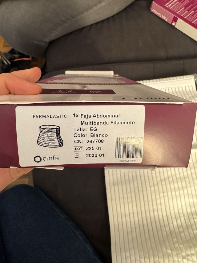 2 Fajas Abdominales talla XL