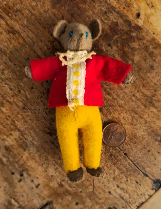 Muñeco Baps vintage ratón