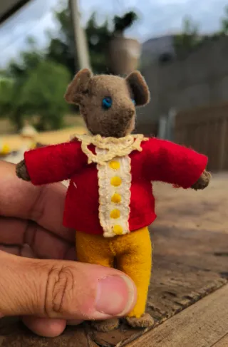 Muñeco Baps vintage ratón