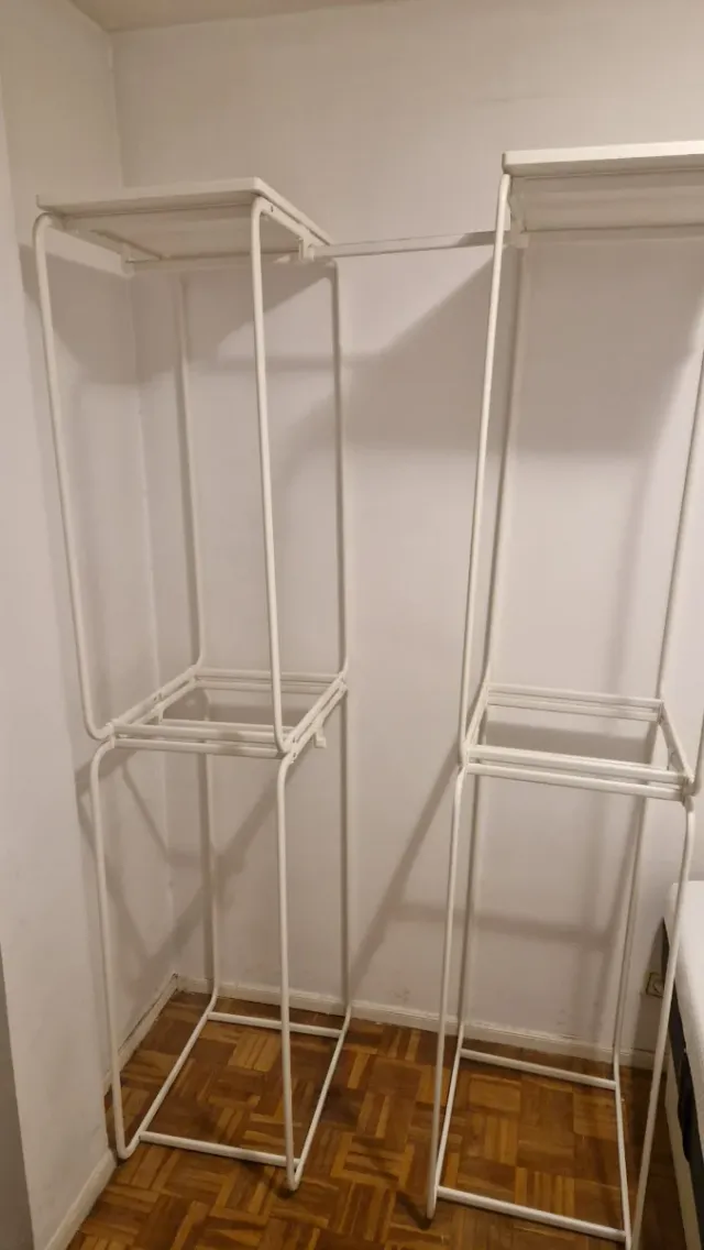 Perchero Metálico Blanco Ikea