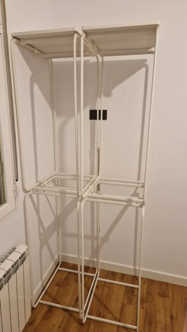 Perchero Metálico Blanco Ikea