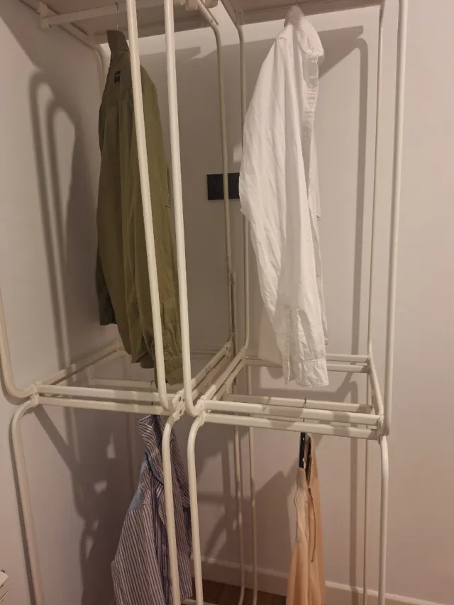 Perchero Metálico Blanco Ikea